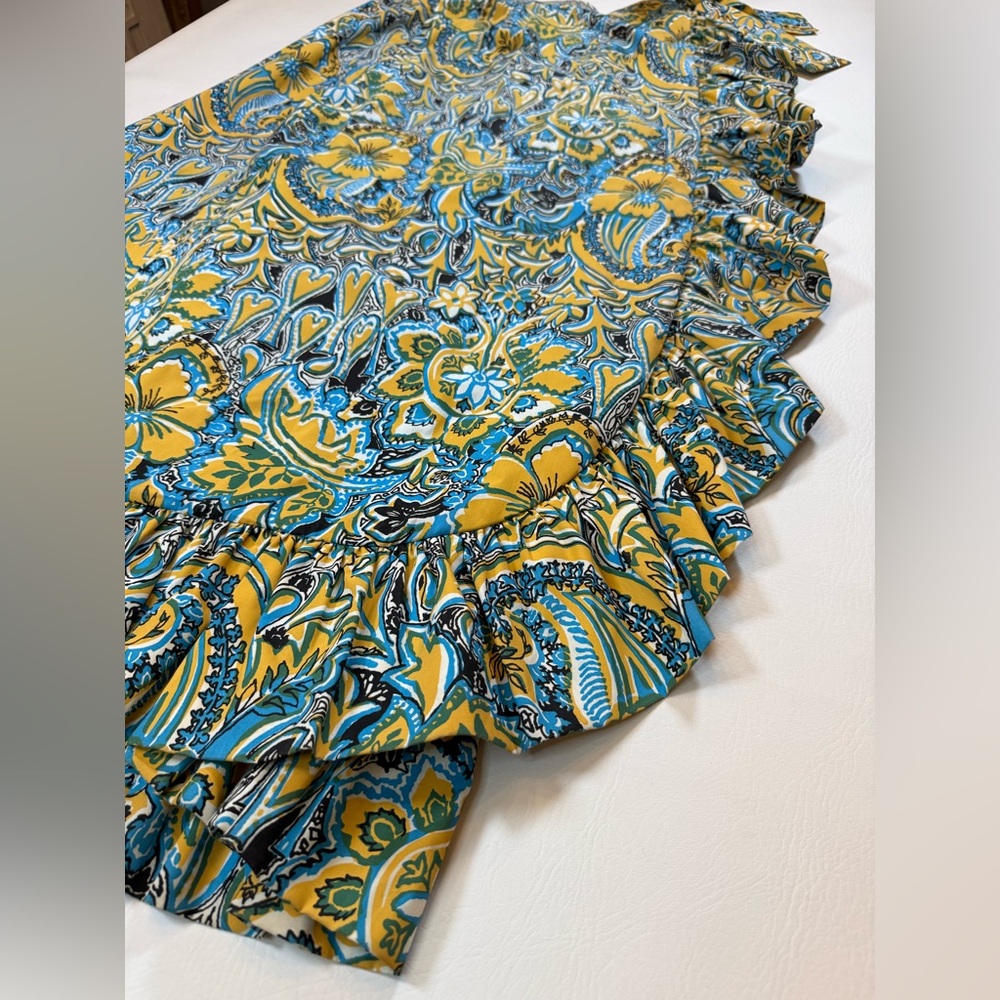 Vintage 1960’s Key West hand print fabrics skirt Lilly Pulitzer / Suzie Zuzek - Picture 3 of 11
